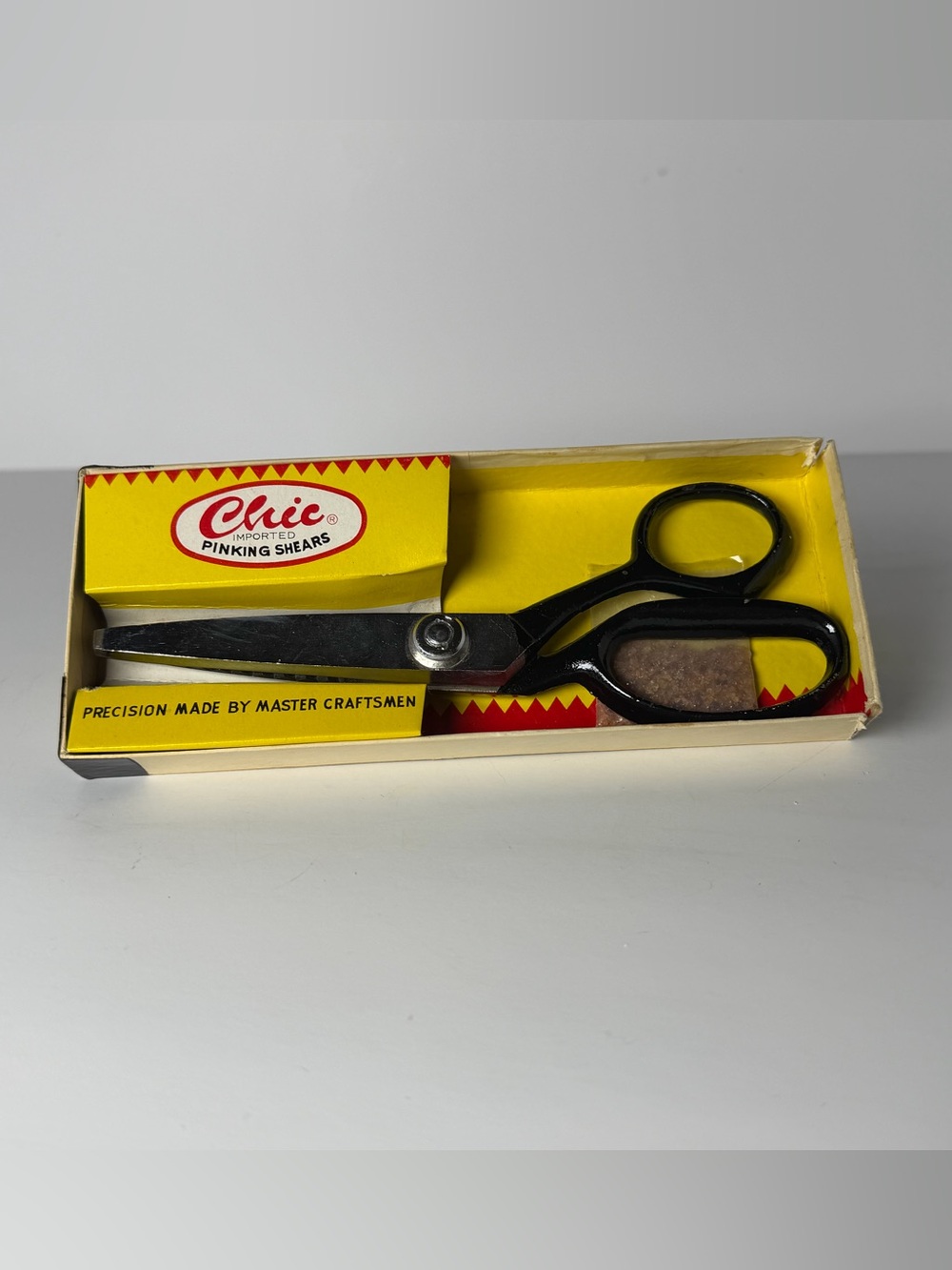 Vintage "Chic" Imported Pinking Shears - Original Box
